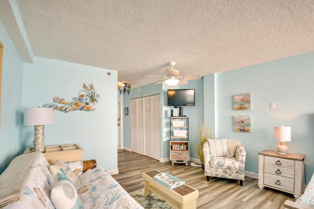 Updated Daytona Beach Oceanfront Studio! Eksteriør bilde