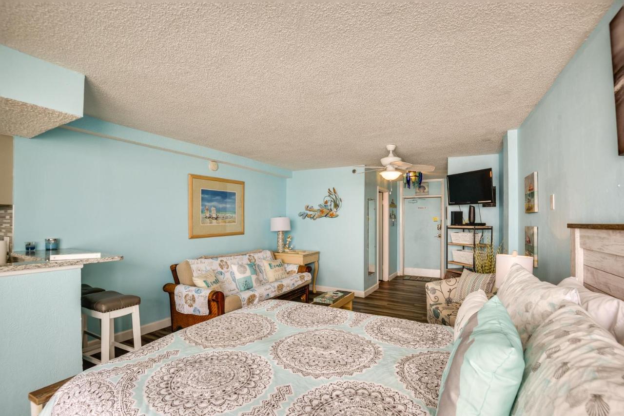 Updated Daytona Beach Oceanfront Studio! Eksteriør bilde