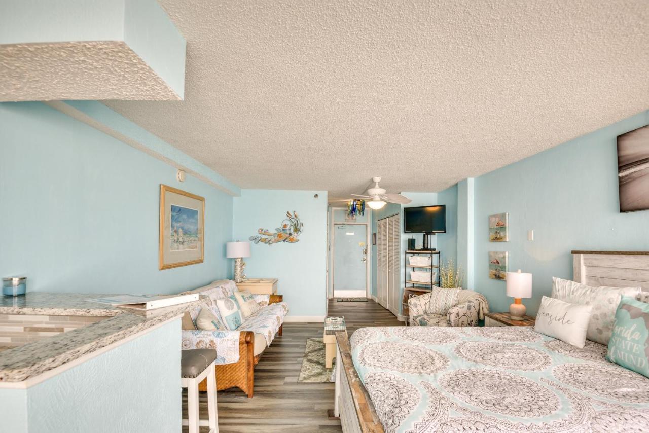 Updated Daytona Beach Oceanfront Studio! Eksteriør bilde