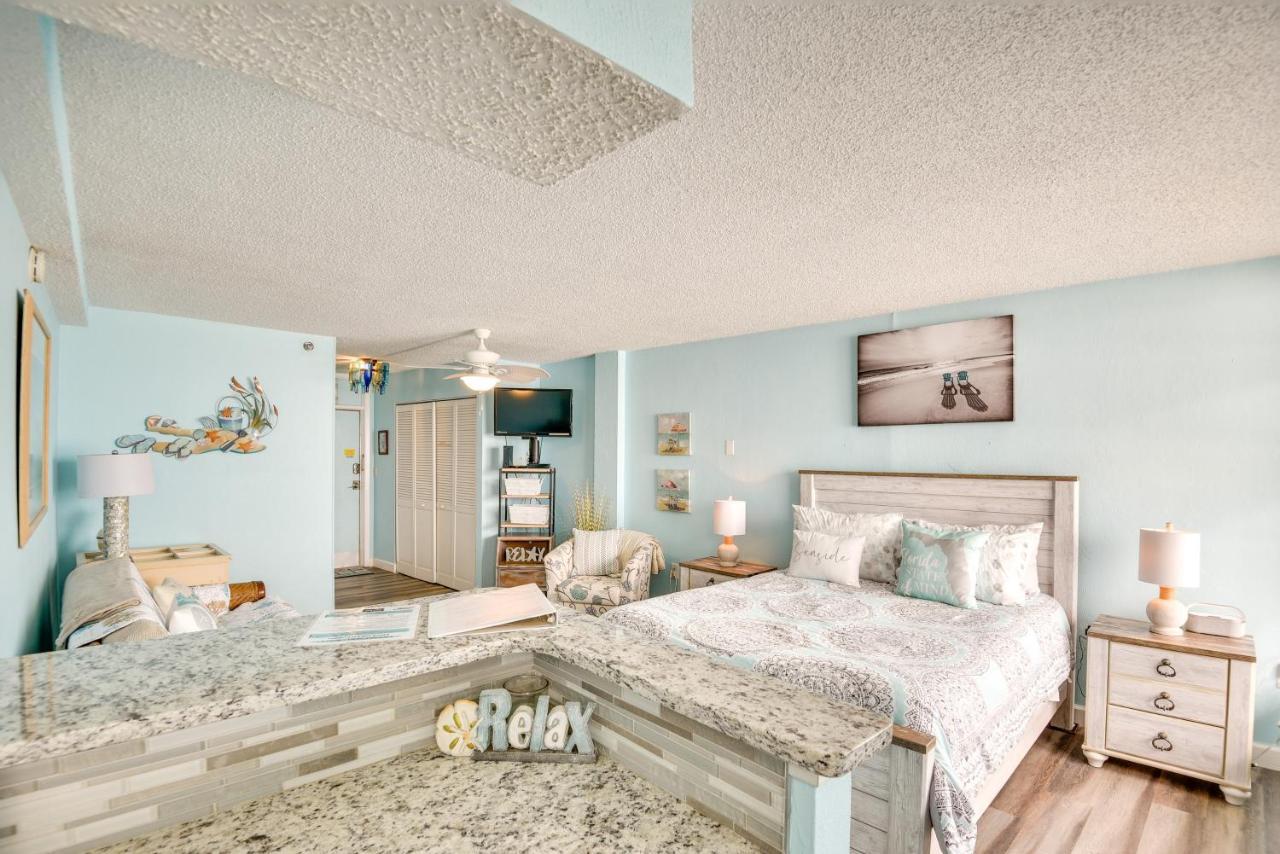 Updated Daytona Beach Oceanfront Studio! Eksteriør bilde