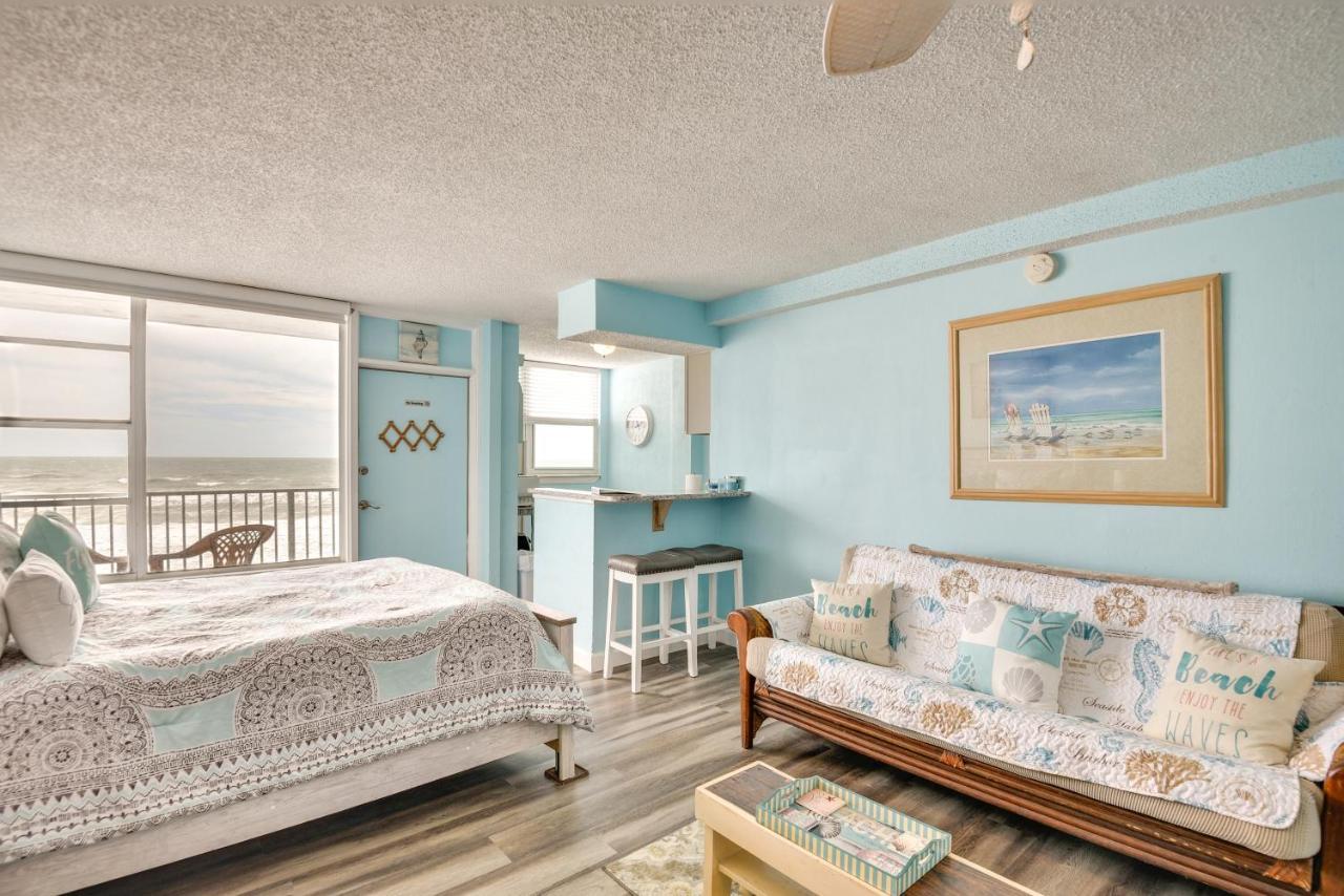 Updated Daytona Beach Oceanfront Studio! Eksteriør bilde