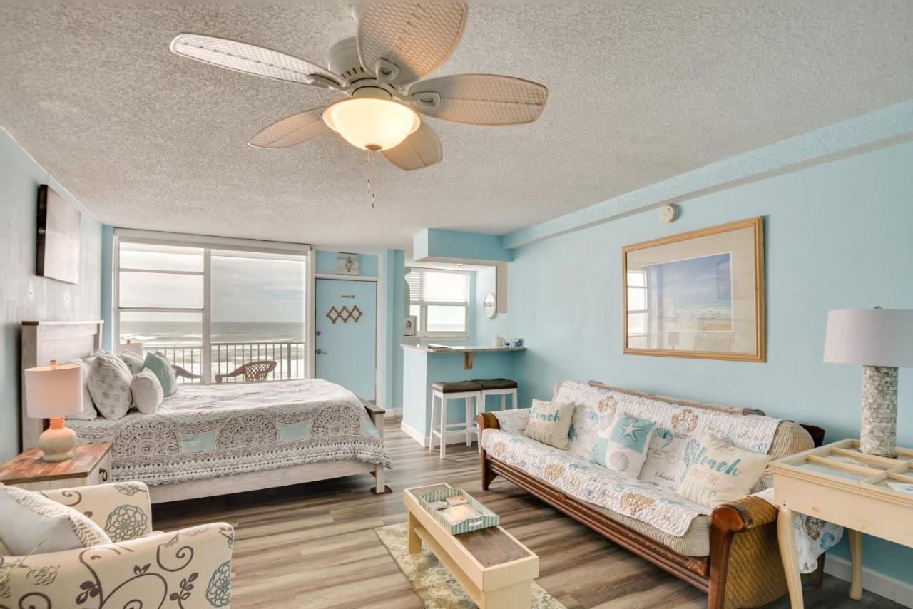 Updated Daytona Beach Oceanfront Studio! Eksteriør bilde