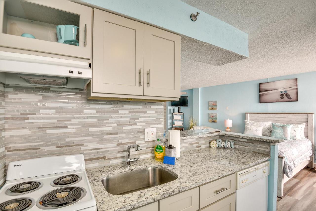 Updated Daytona Beach Oceanfront Studio! Eksteriør bilde