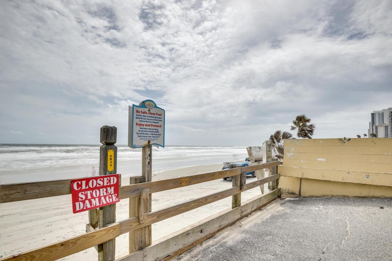Updated Daytona Beach Oceanfront Studio! Eksteriør bilde