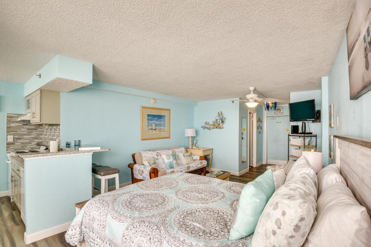 Updated Daytona Beach Oceanfront Studio! Eksteriør bilde