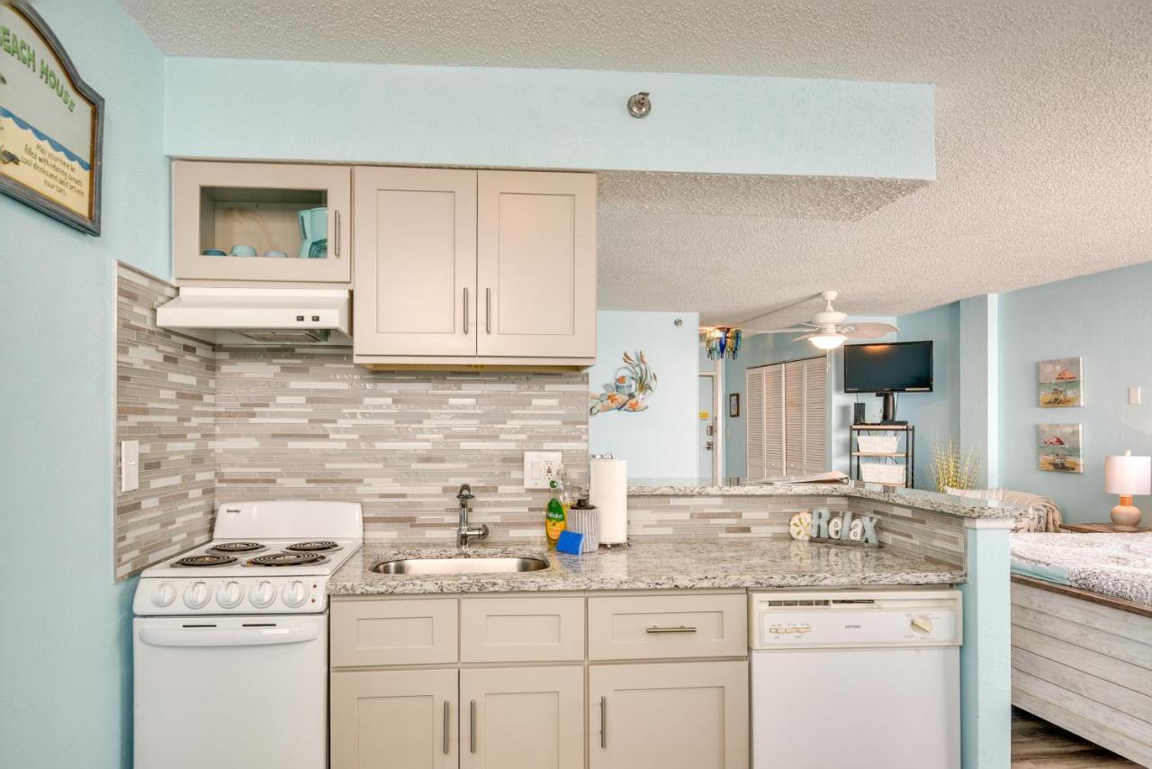 Updated Daytona Beach Oceanfront Studio! Eksteriør bilde