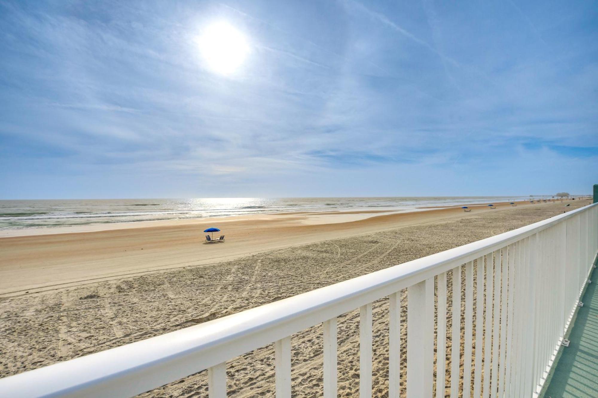 Updated Daytona Beach Oceanfront Studio! Eksteriør bilde